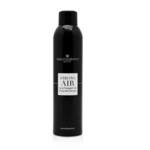 Laca Air Lacca Black 300ml Philip Martin's profesional fijación fuerte cabello